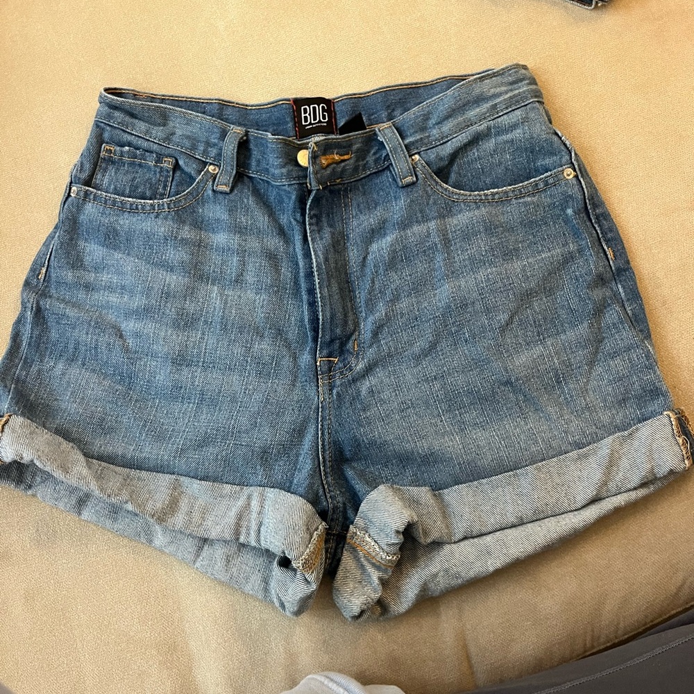 BDG Women's Light Blue Jean Shorts
